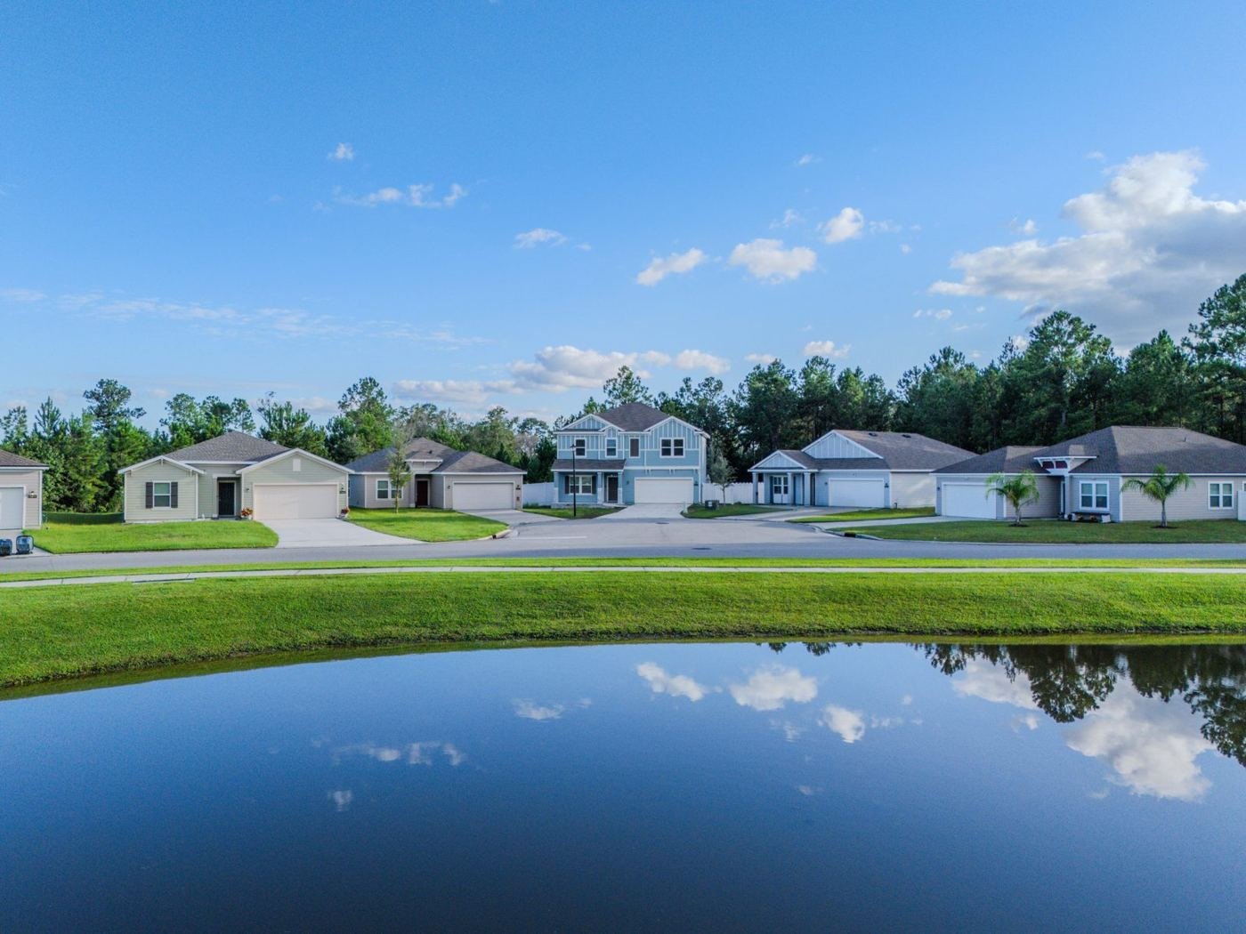 Northeast Florida residential scene