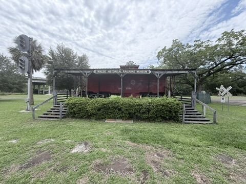 Restored rail car on display in Bradford County