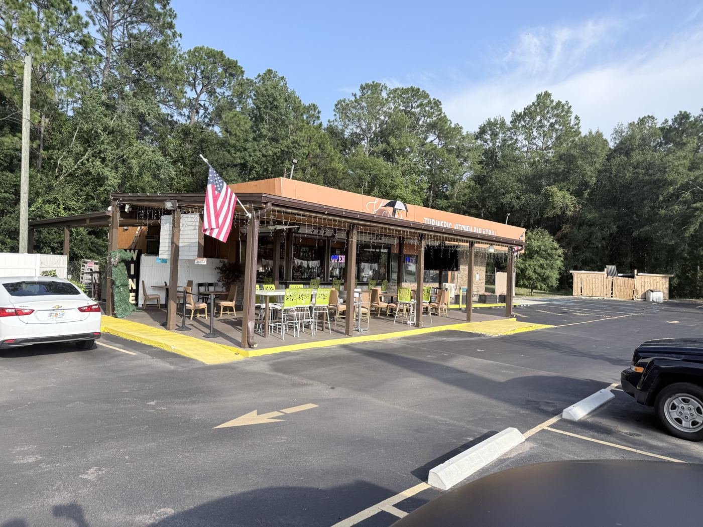 Commercial storefronts in Green Cove Springs